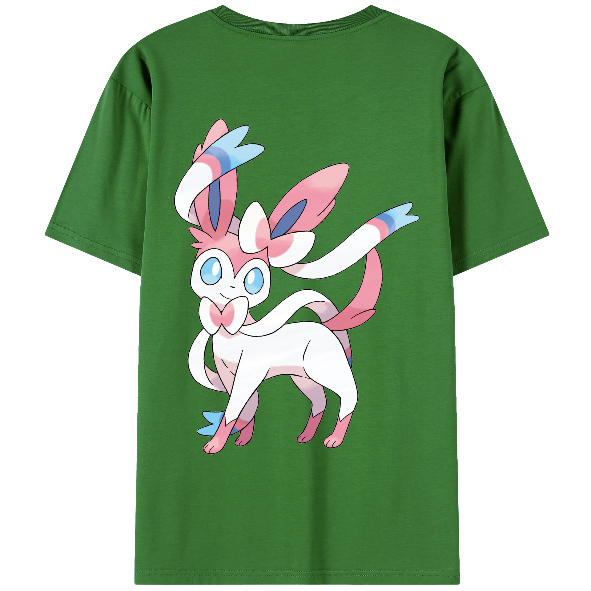 （画像用） ポケットモンスター Pokémon レディース半袖Tシャツ(バックプリント)
